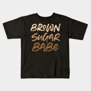 Brown Sugar Babe 3 Kids T-Shirt